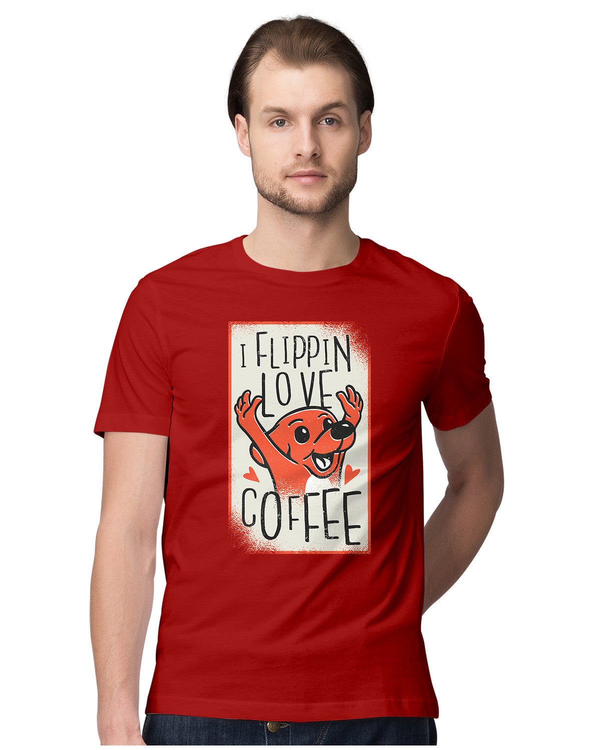 I Flippin Love Coffee - Red Dog