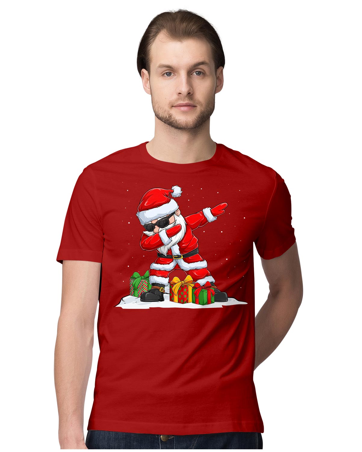 Cool Santa Dabbing Over Christmas Gifts