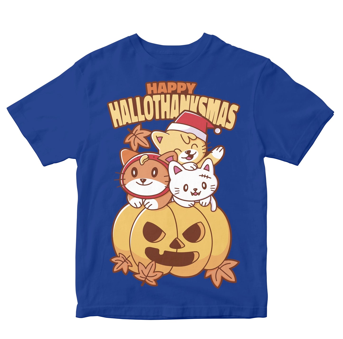 Happy Hallothanksmas Funny Cats Toddler