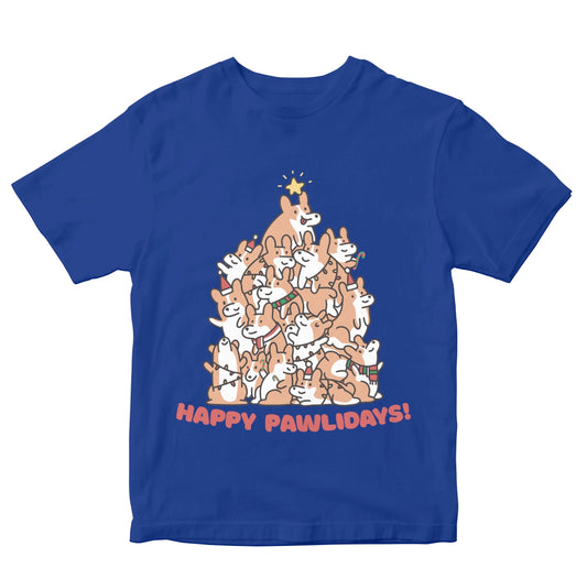 Corgies Christmas Tree Kids