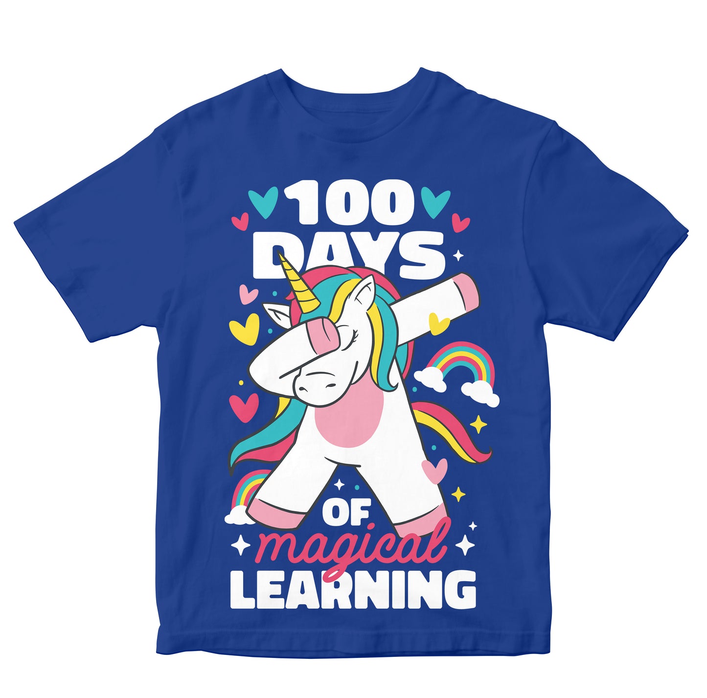 Dabbing Unicorn - Hundred Days of Learning Toddler