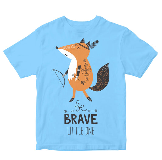Be Brave Little One - Cute Boho Fox Kids