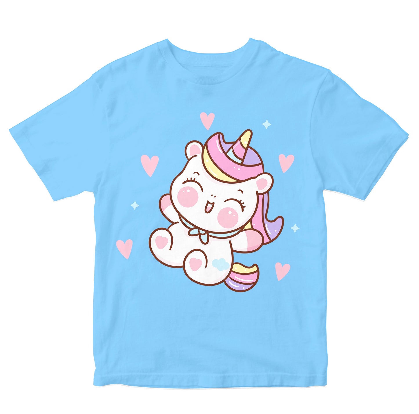 Kawaii Unicorn With Hearts Toddler