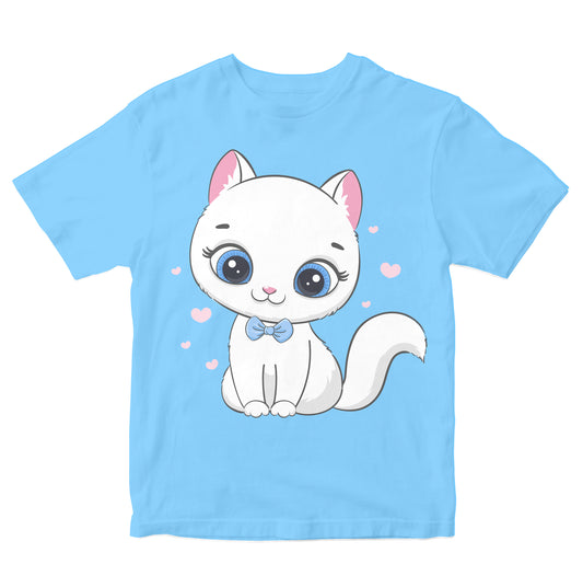 A Lovely White Cat Toddler