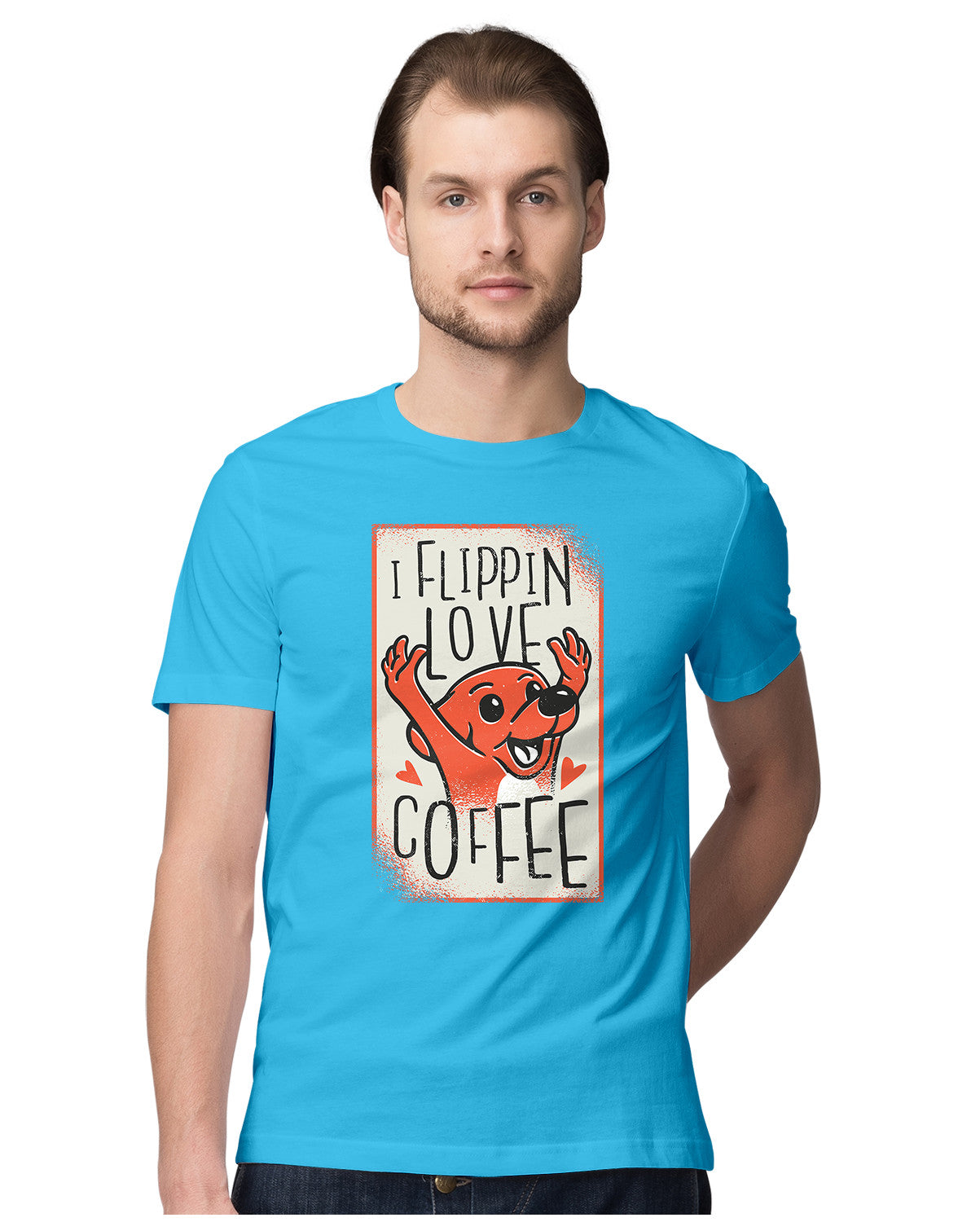 I Flippin Love Coffee - Red Dog