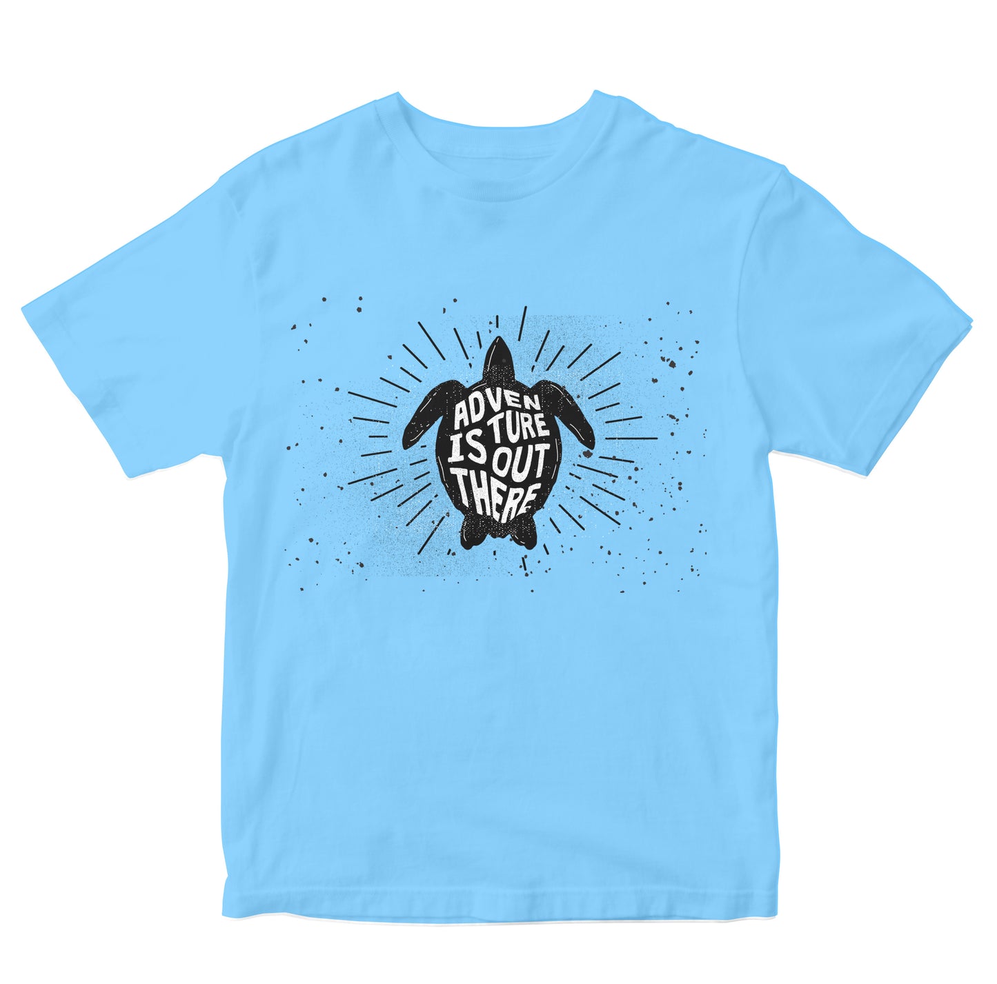 Hand Drawn Turtle Silhouette Toddler