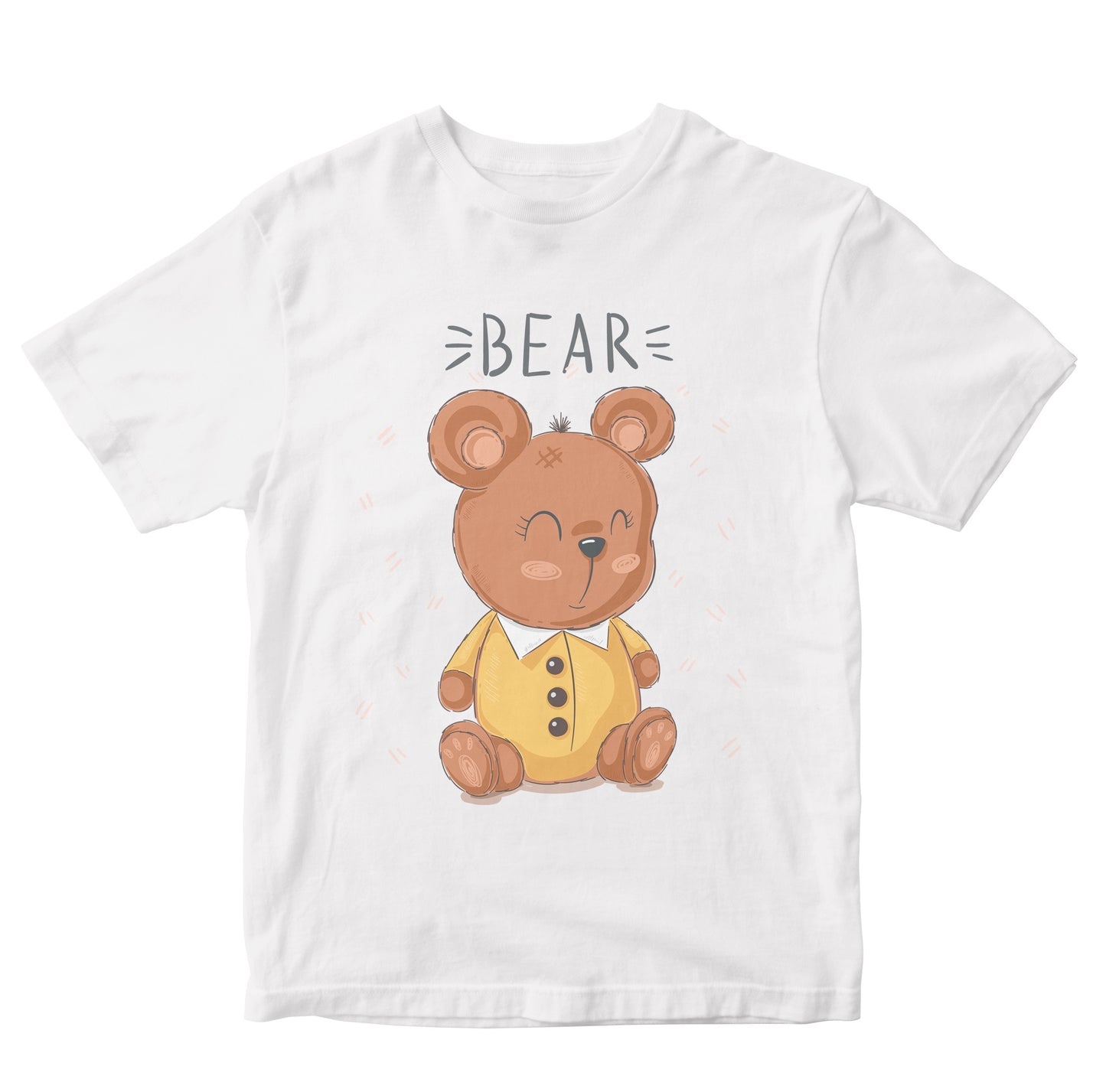 Cute Bear Hand Drawn Kids