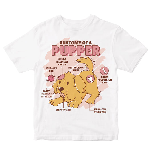 Anatomy Of A Pupper - Puppy Dog Toddler