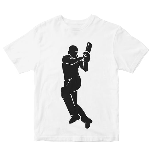 Batting For A Four - Cricket Kids