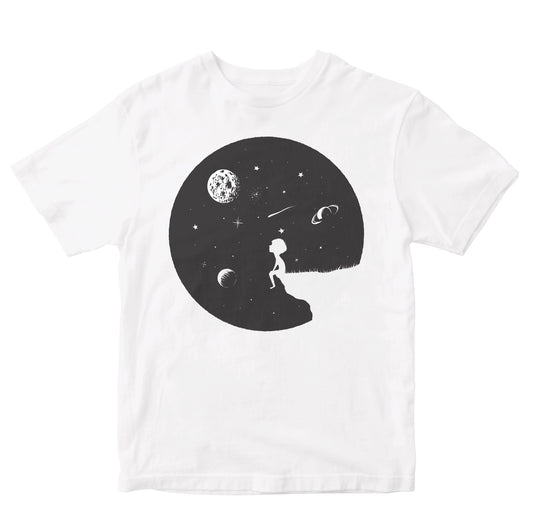 Boy Gazing Into Space Kids
