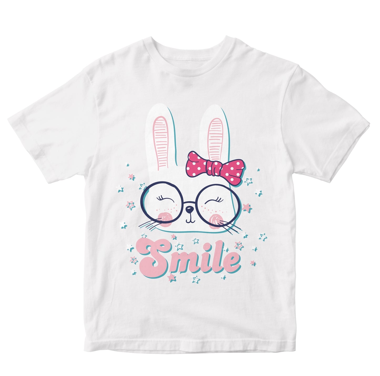 Cute Rabbit With Glasses & Bow Toddler