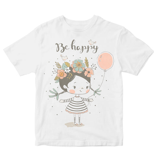 Be Happy - Cute Little Girl Kids