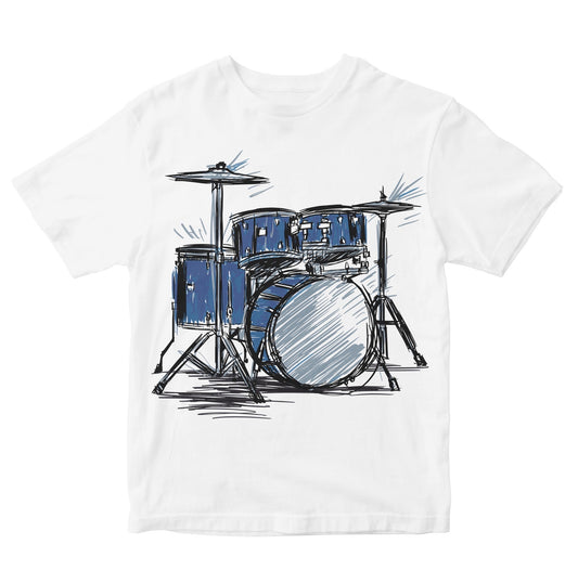 Drum Kit Sketch Kids