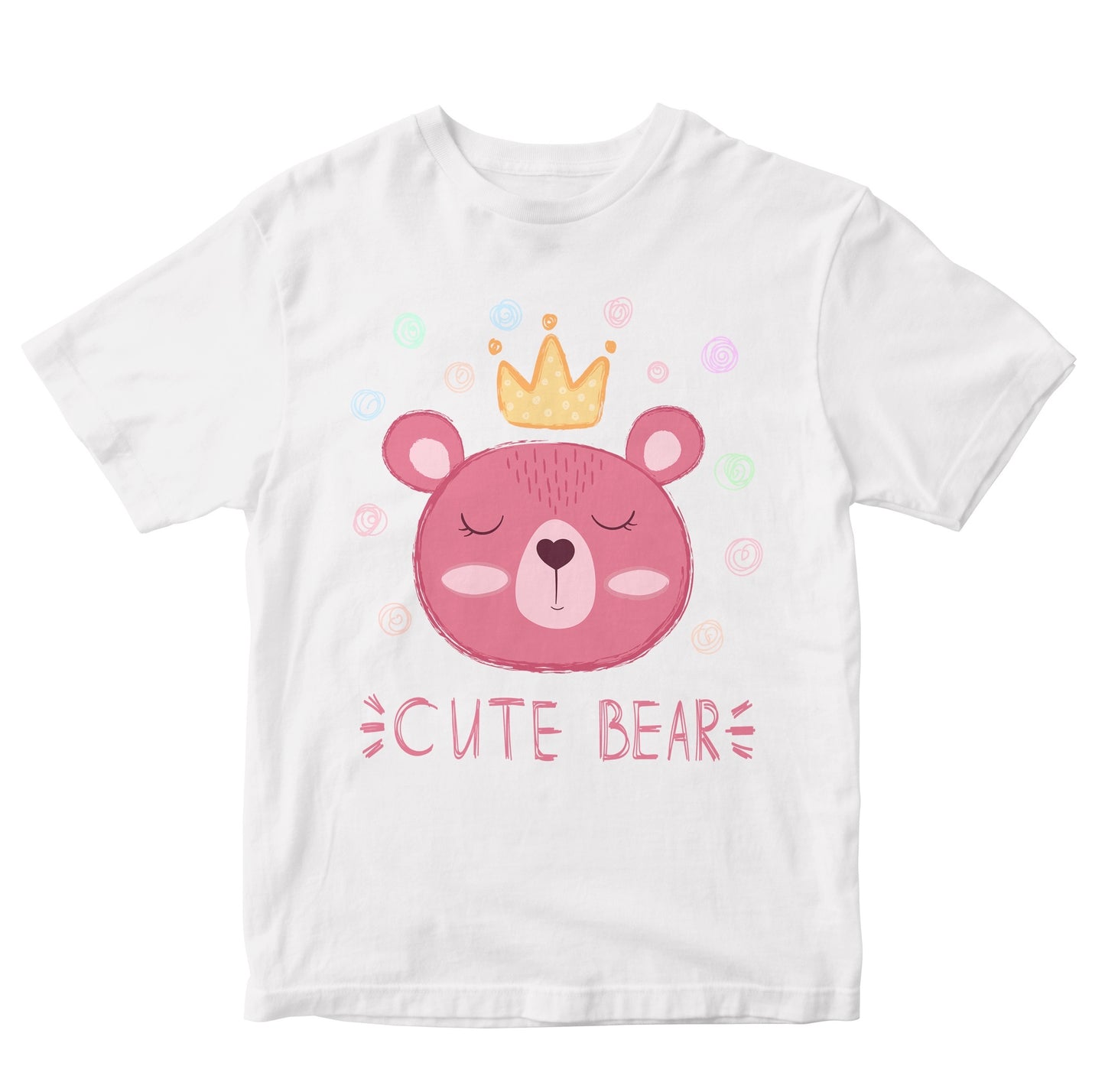 Cute Bear Princess Kids