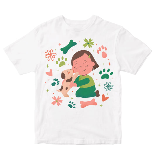 Cosy Puppy With Kids