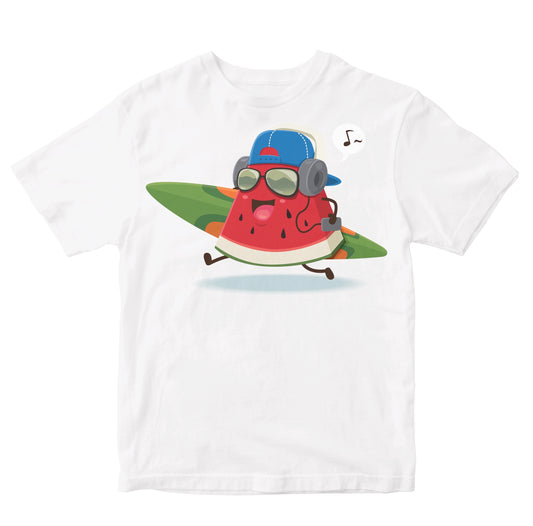 Awesome Watermelon Surfer Dude Kids
