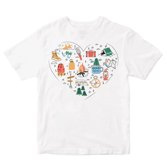 Camping Heart Kids