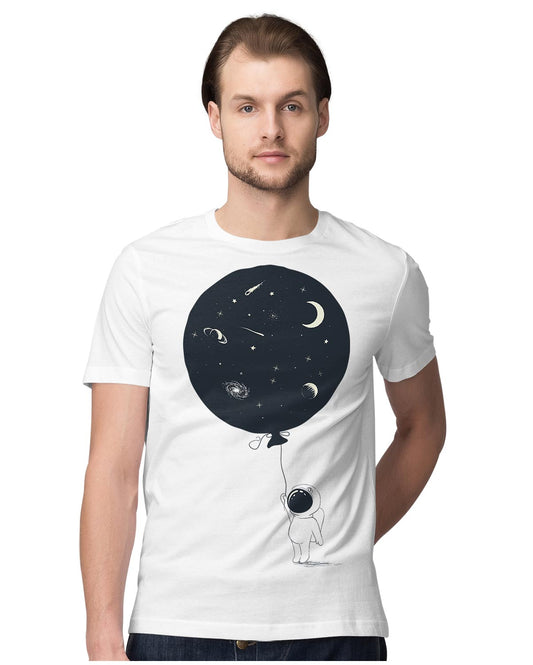 Astronaut With Universe Balloon