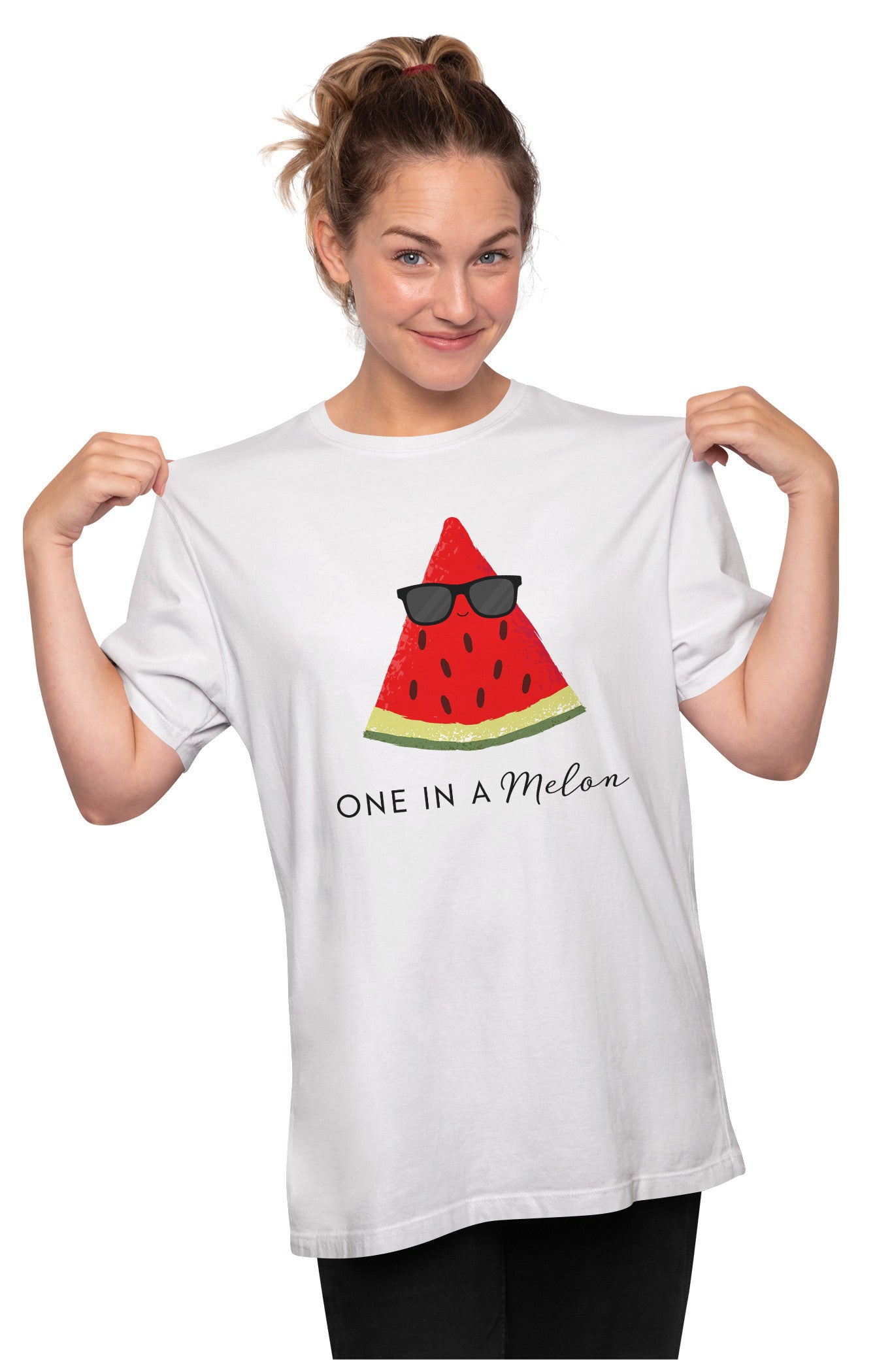 You're One In A 'Melon' - Cool Watermelon Oversized Unisex T-shirt