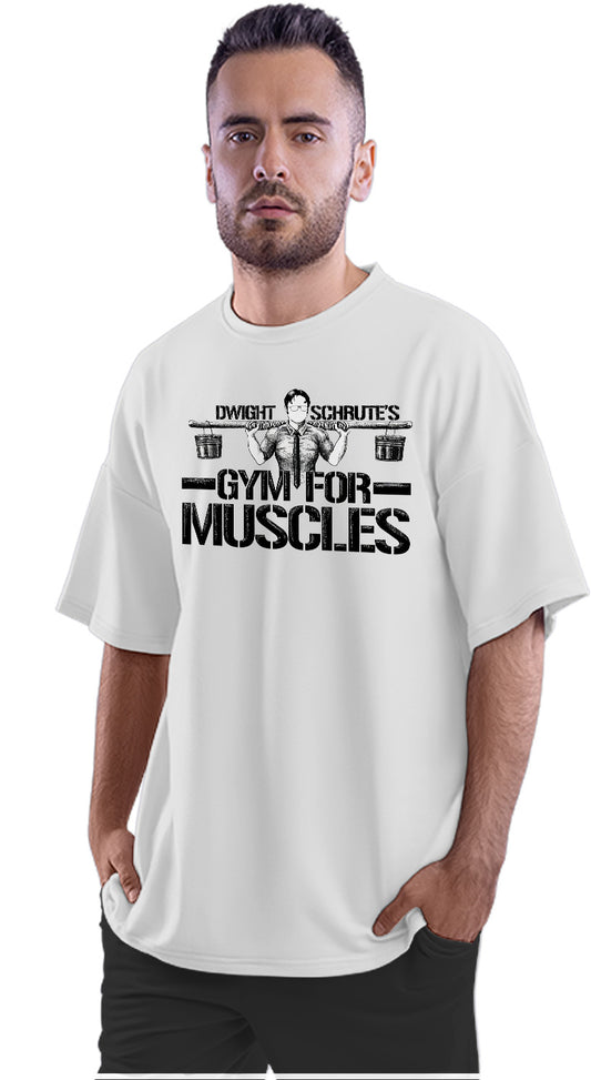 Dwight Schrute's Gym - The Office Oversized Unisex T-shirt