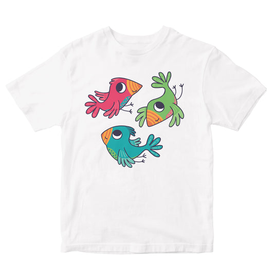 Colourful Cute Birds Toddler