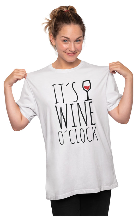 It's Wine O'Clock Oversized Unisex T-shirt