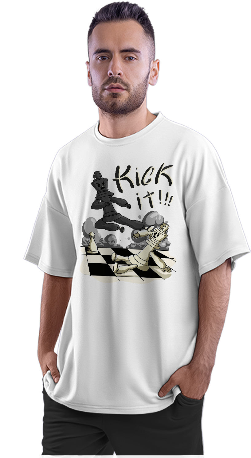 Chess - King vs King Oversized Unisex T-shirts