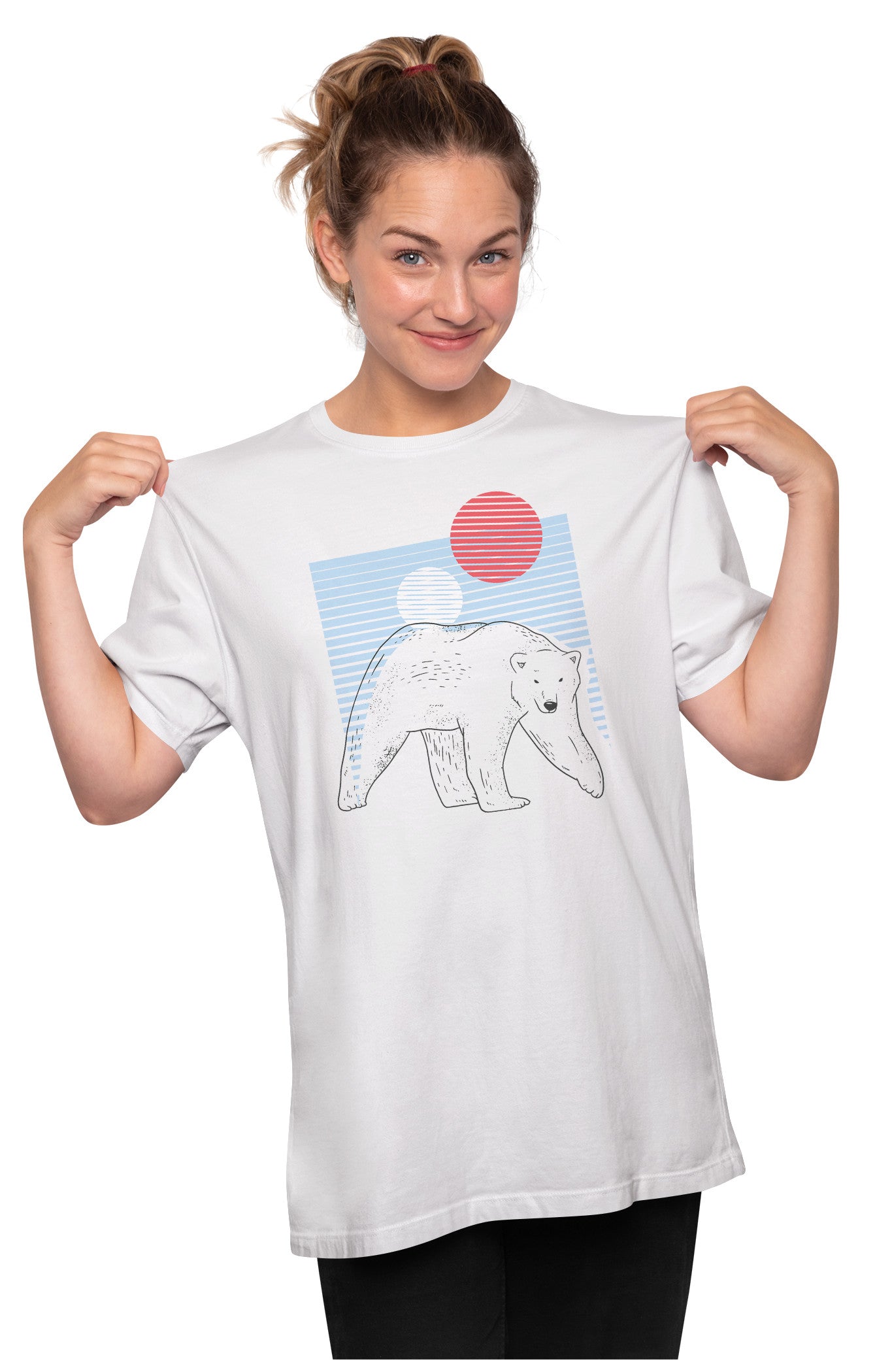 Polar Bear Oversized Unisex T-shirt