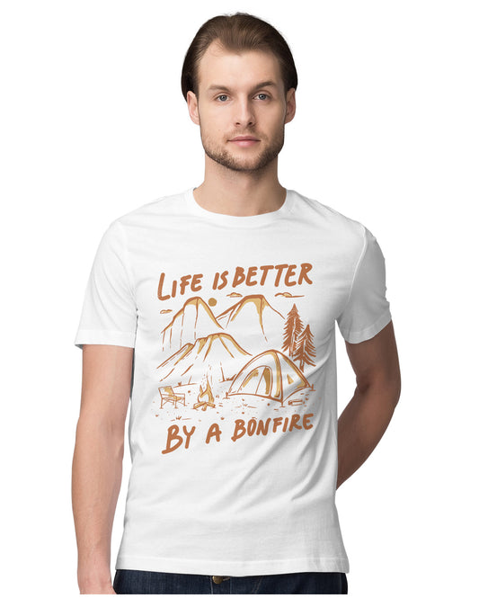 Life Is Better By A Bonfire - Camping