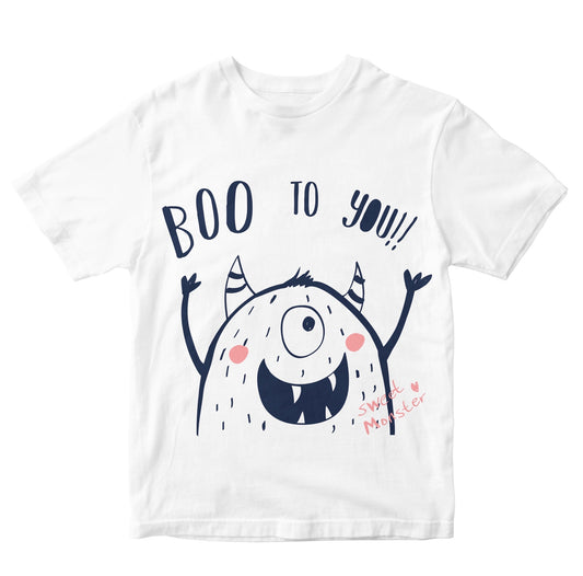 Boo To You Sweet Monster Kids Toddler