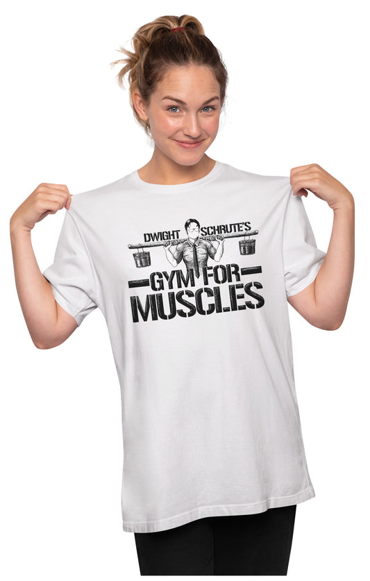 Dwight Schrute's Gym - The Office Oversized Unisex T-shirt