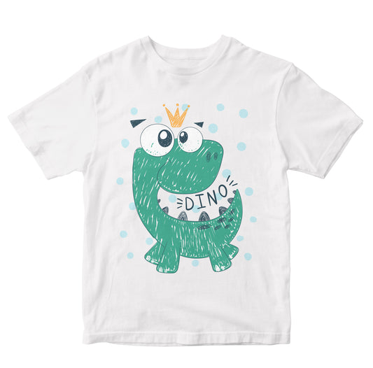 Cute Little Dino With Crown Toddler