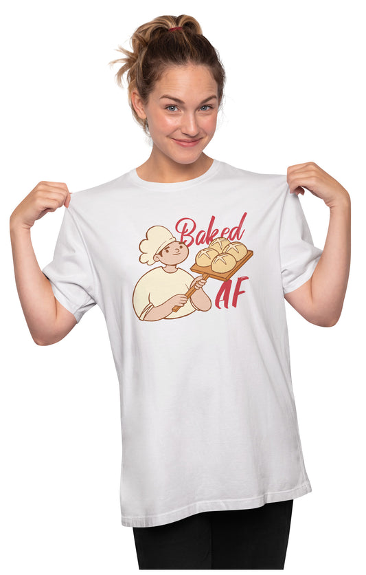 Baked AF - Baker Oversized Unisex T-shirt