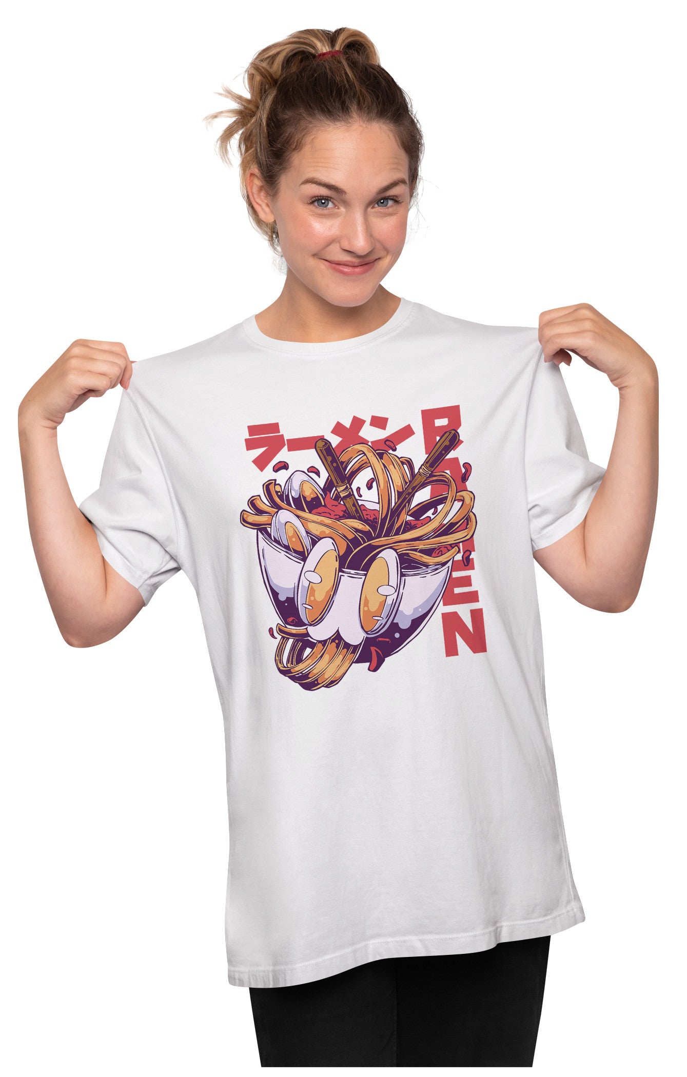 Anime Ramen Bown Oversized Unisex T-shirt