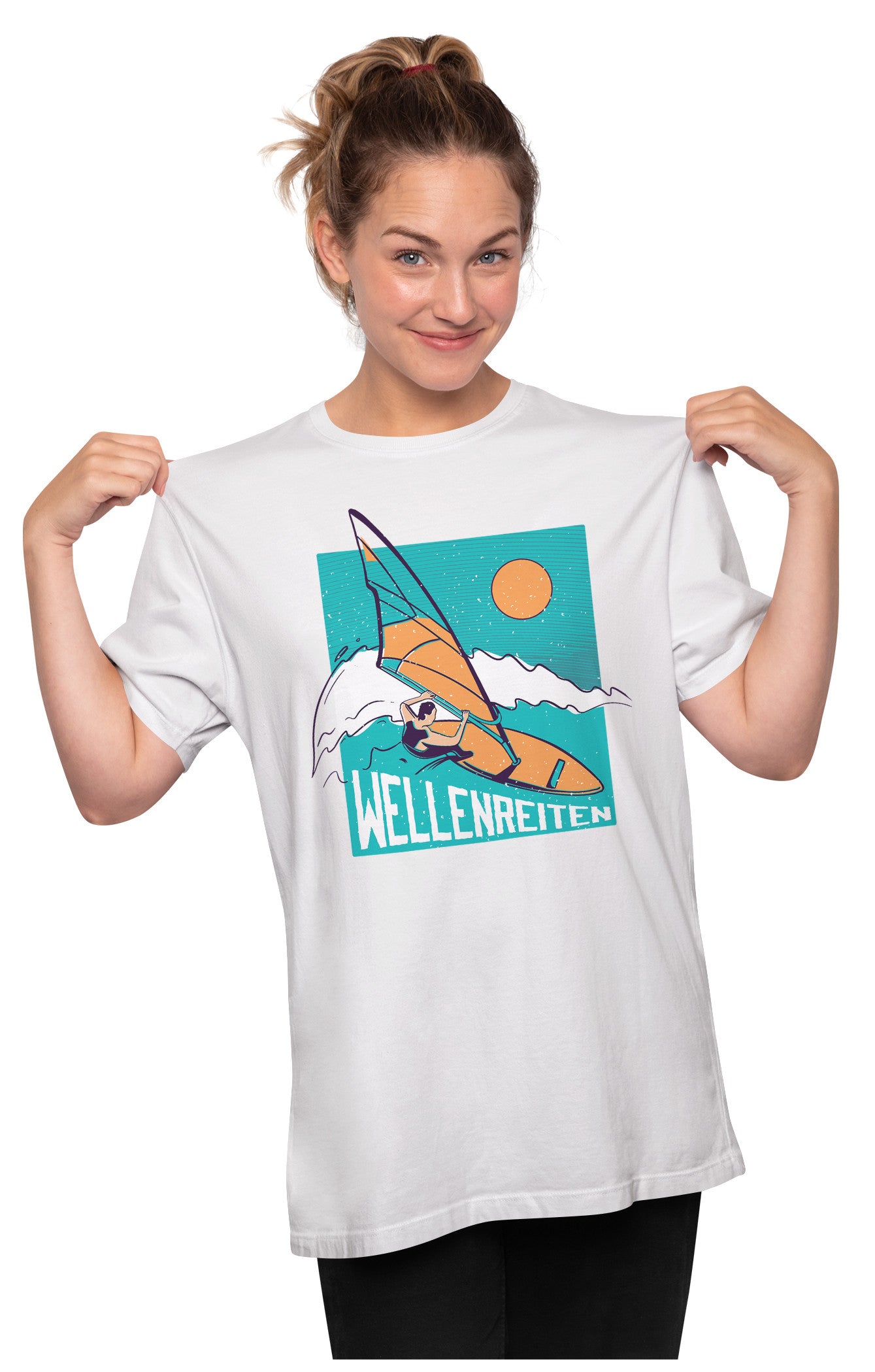 Wellenreiten - Wind Surfing Oversized Unisex T-shirt