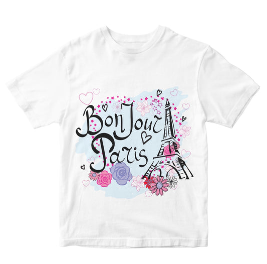 Bonjour Paris Girls Kids