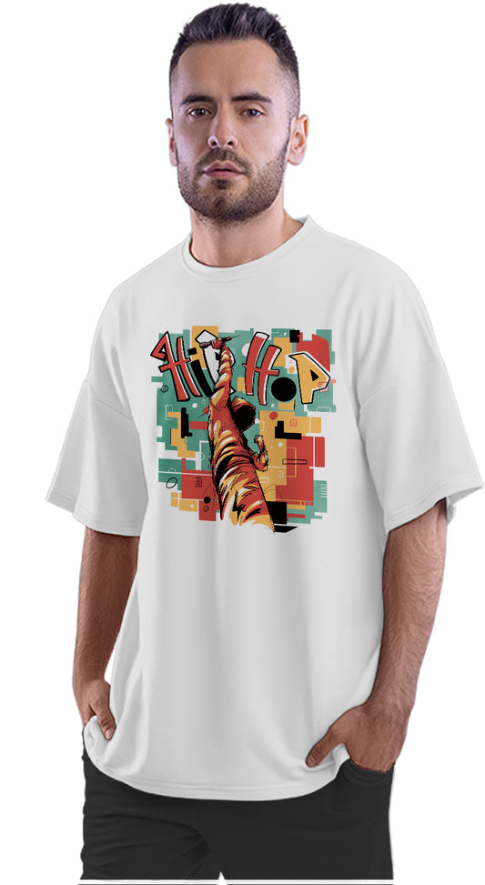 Hip Hop Abstract Art Oversized Unisex T-shirt