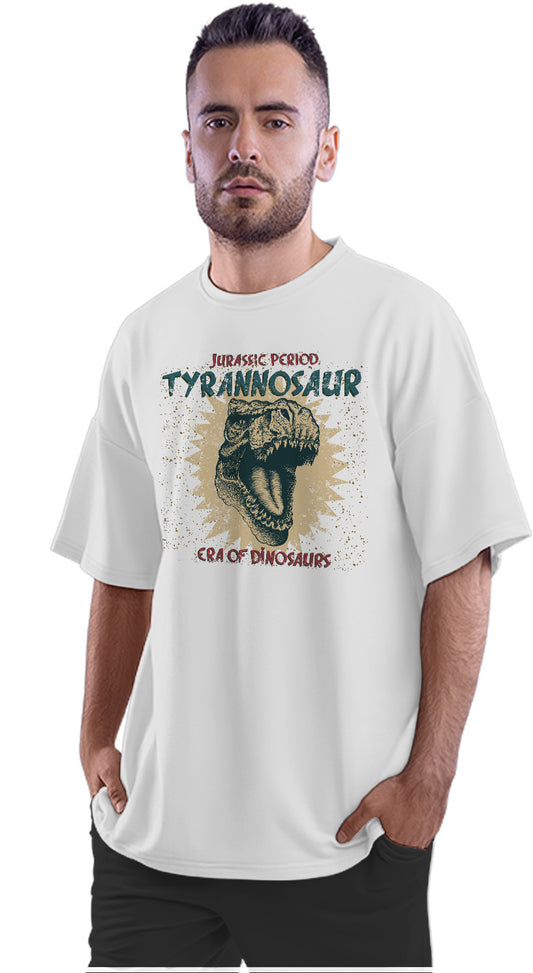Jurassic Period Tyrannosaur Oversized Unisex T-shirt