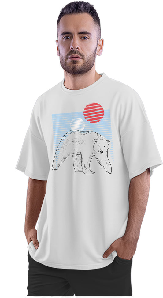 Polar Bear Oversized Unisex T-shirt