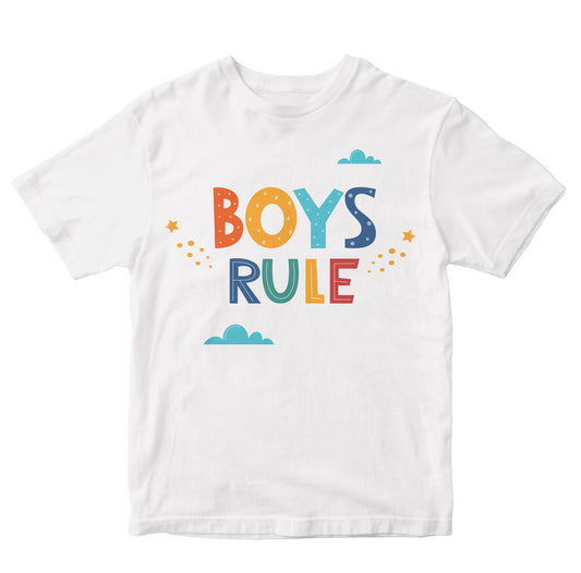 Boys Rule Toddler