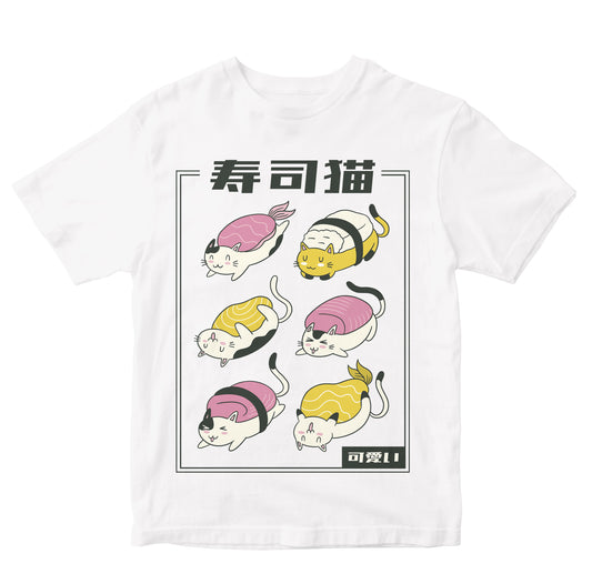 Funky Sushi Cat Rolls Toddler