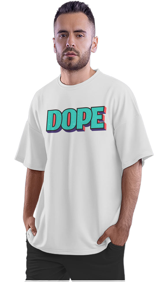Dope - Graphic Artwork Oversized Unisex T-shirt