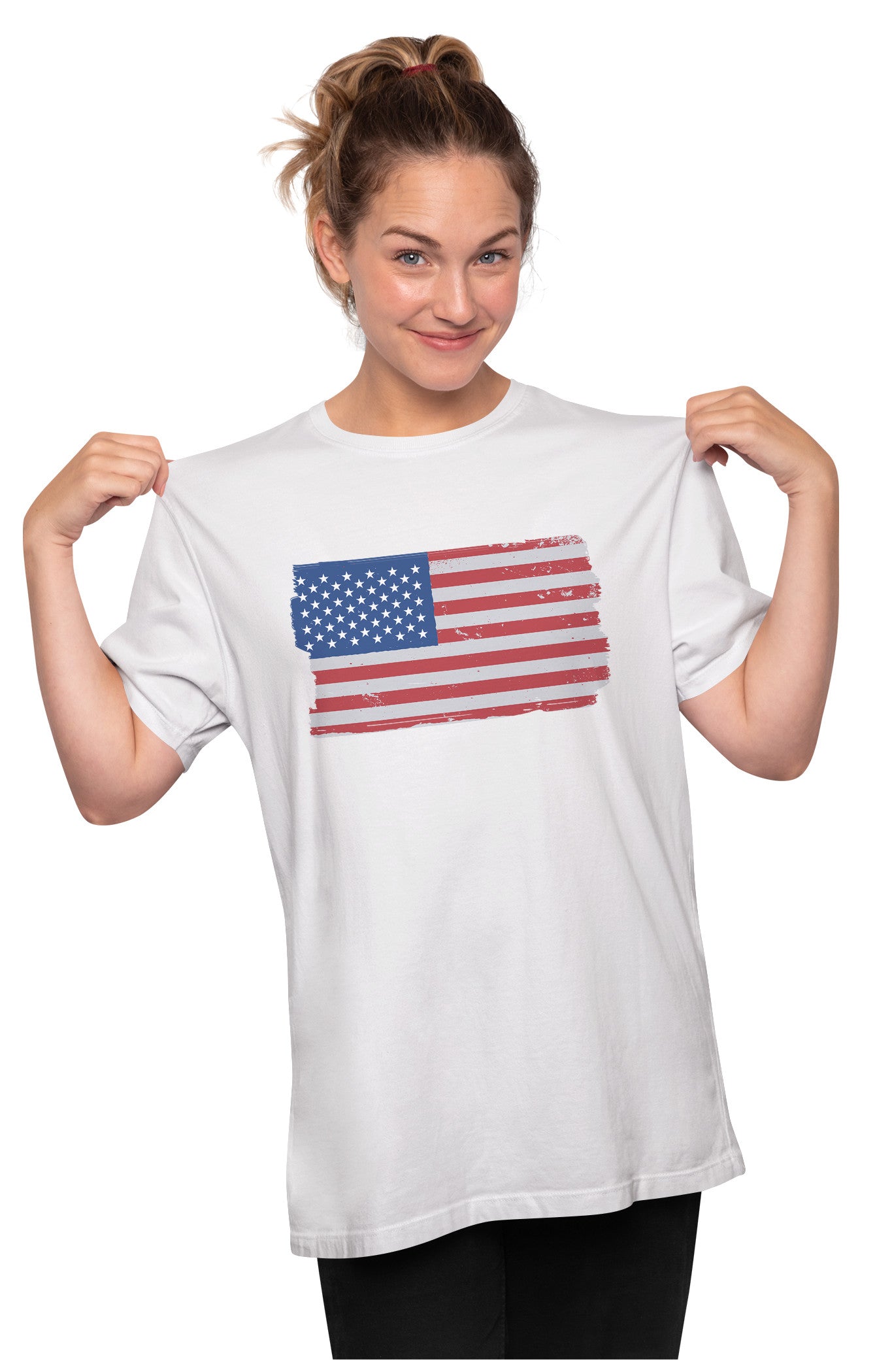 United States Of America - USA Flag Oversized Unisex T-shirt