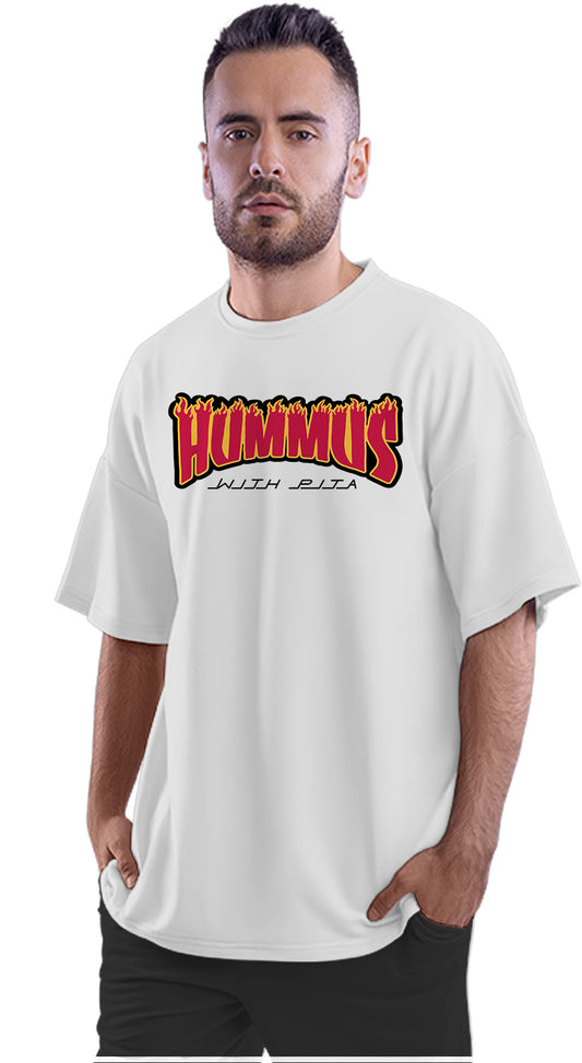 Hummus With Pita Oversized Unisex T-shirt