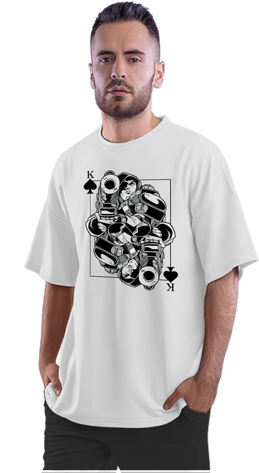 Sniper Card - King Of Snipers Oversized Unisex T-shirt