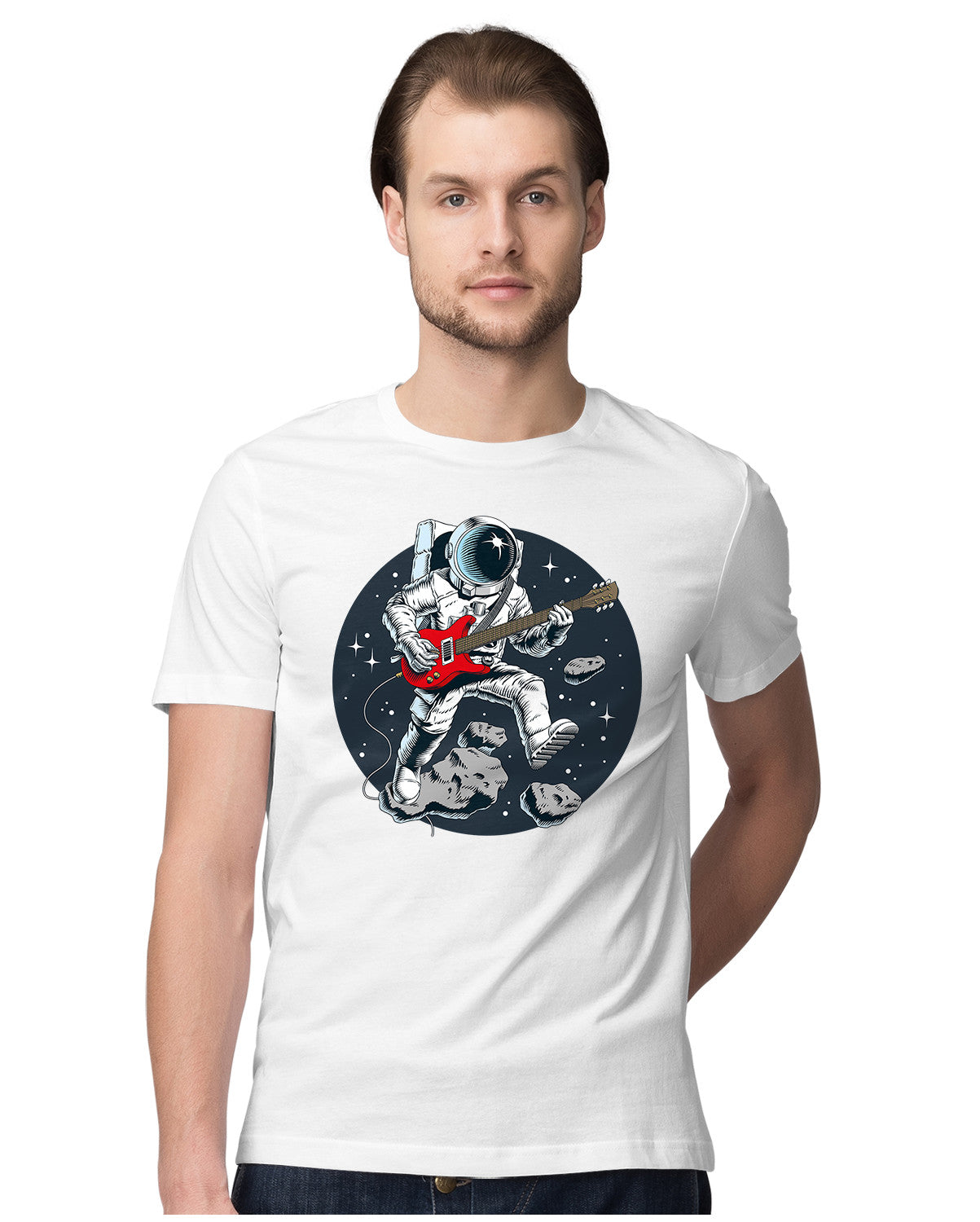 Astronaut With  Electric Guitar