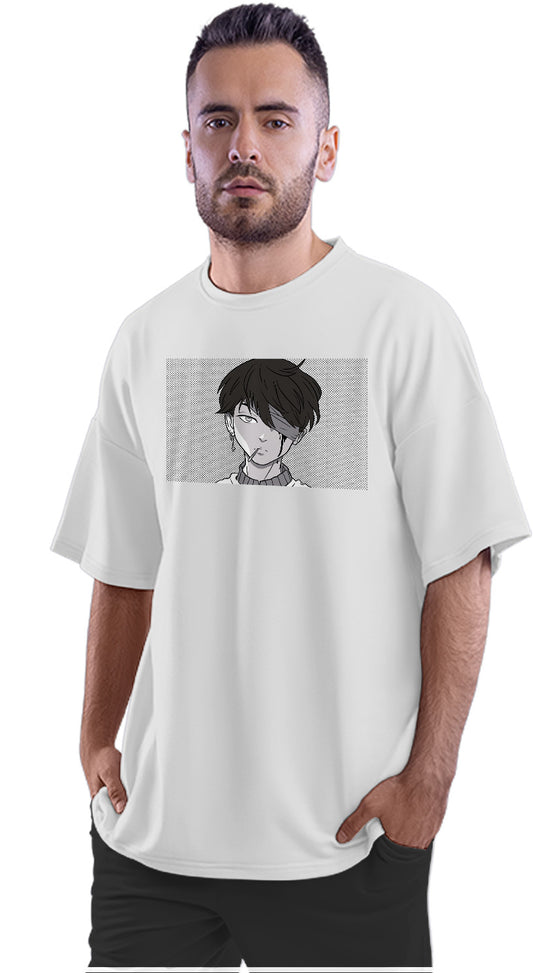 Bad Anime Boy Oversized Unisex T-shirt