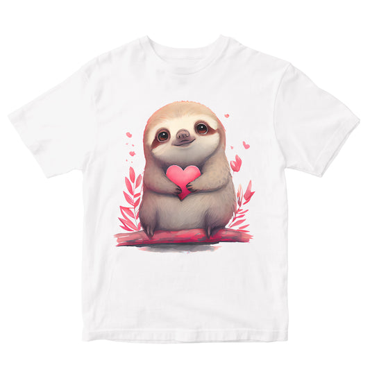 Cute Sloth With Hearts Toddler