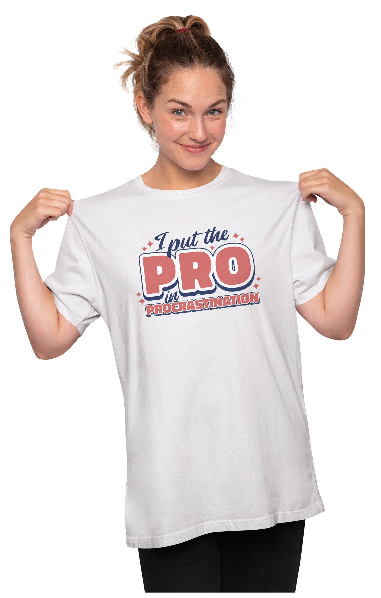 Pro In Procastination Oversized Unisex T-shirt
