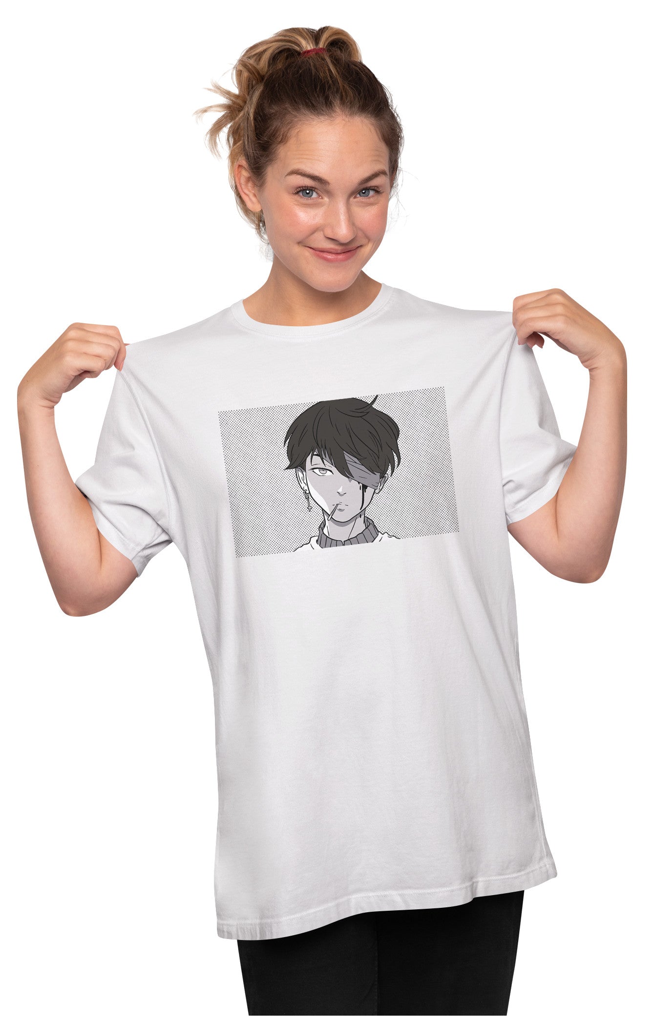 Bad Anime Boy Oversized Unisex T-shirt